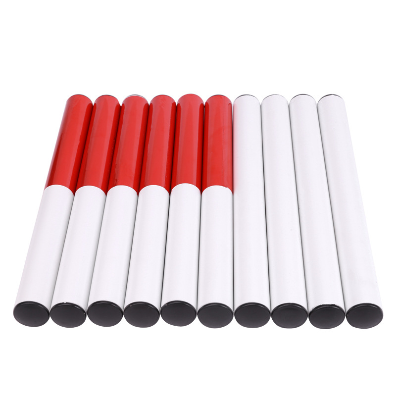 Children's running baton, pvc baton, relay baton, track and field baton, red and white type baton Application Scenario