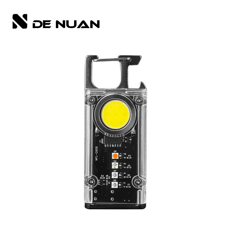 Amazon Cross-border outdoor camping powerful flashlight, outdoor multi-functional camping lighting flashlight, work light, side light Item Picture