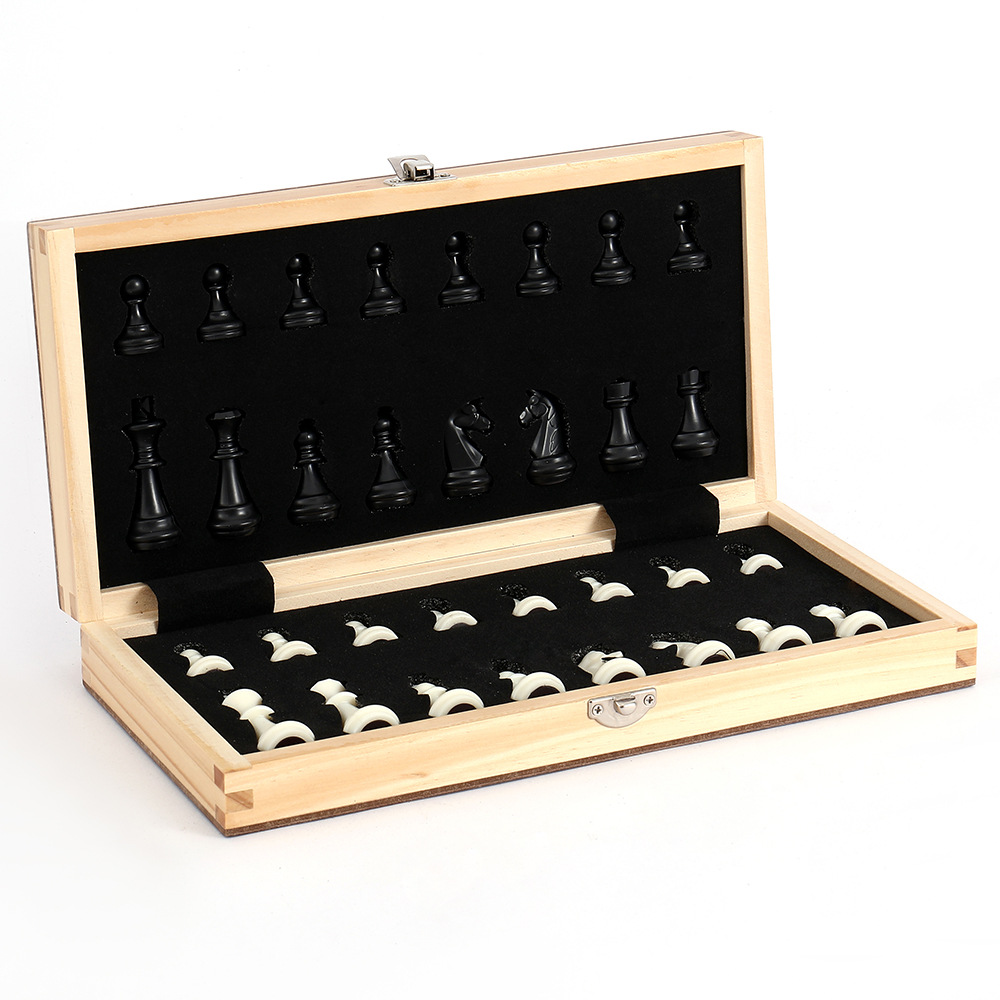 多尺寸带磁国际象棋桌上游戏玩具牌多尺寸跨境厂家直销批发塑料棋细节图