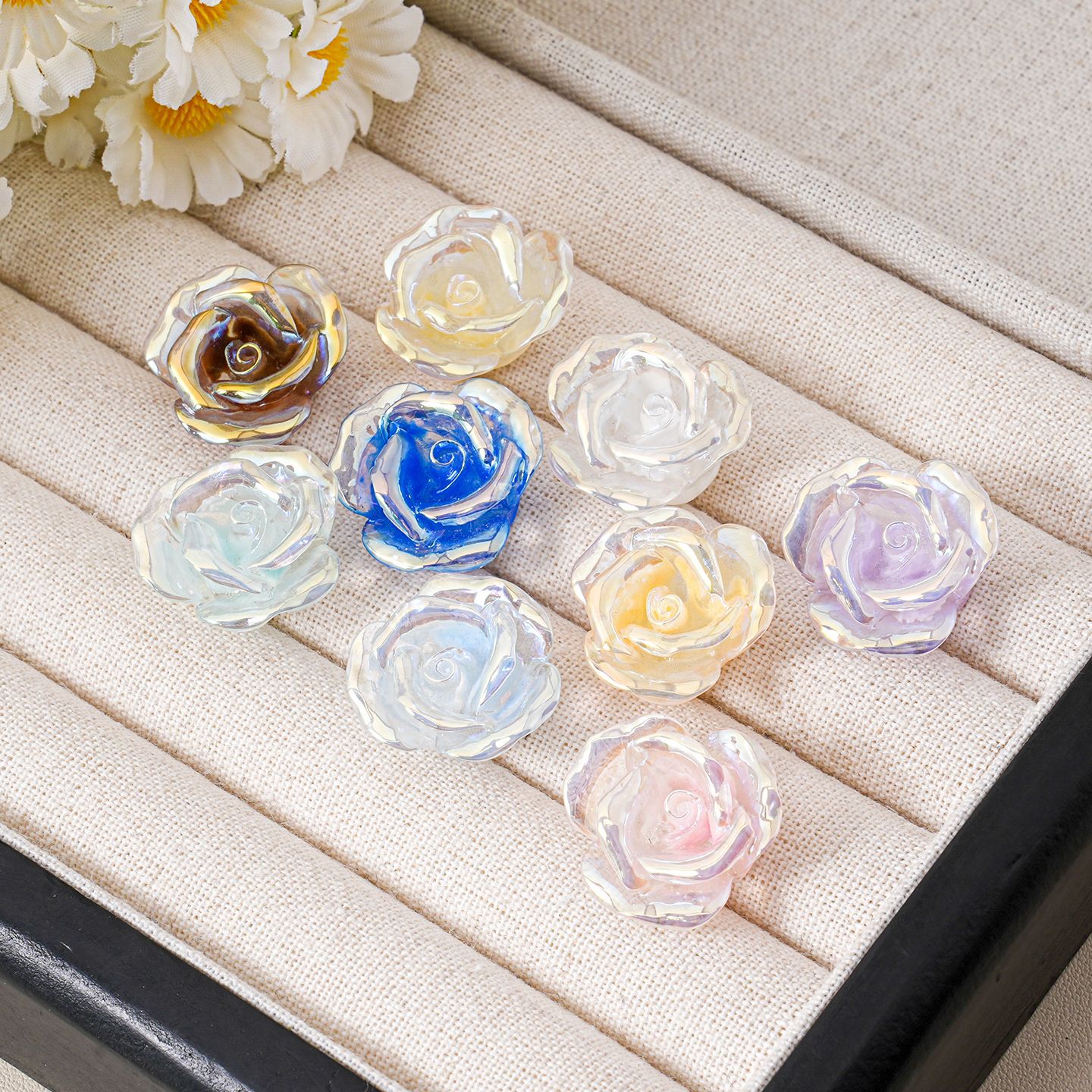 手工活外发/烛台/玻璃制品/玻璃器皿/佛教用品玻璃器皿细节图