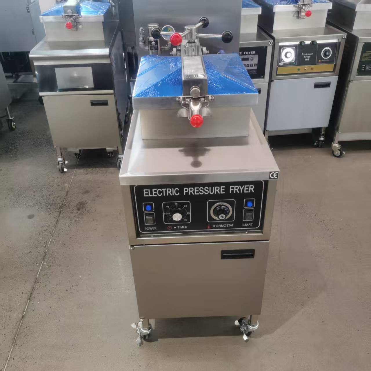Commercial MDXZ-24 electric pressure fried chicken oven, mechanical version duck frying and deep-frying oven Item Picture