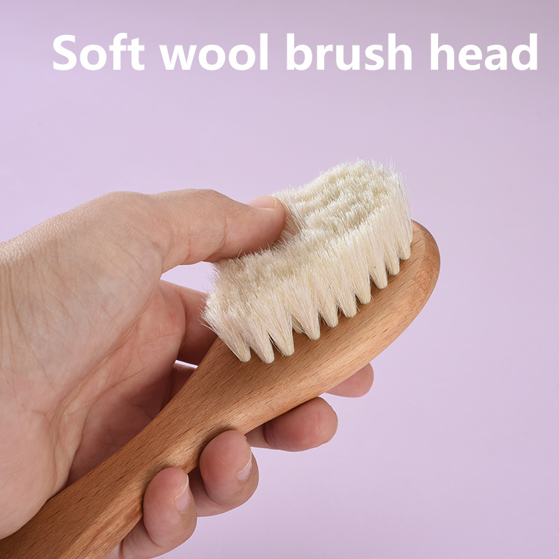 BABY COMB AND BRUSH SET Baby comb and brush set Hairdressing tools comb Hairdressing comb Specification image