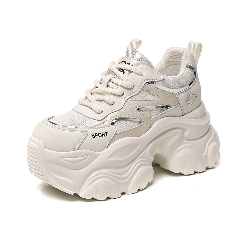 Insole height-increasing dad shoes for women, Spring 2026 new style comfortable and versatile casual shoes for women, thick-soled sports shoes for women Item Picture