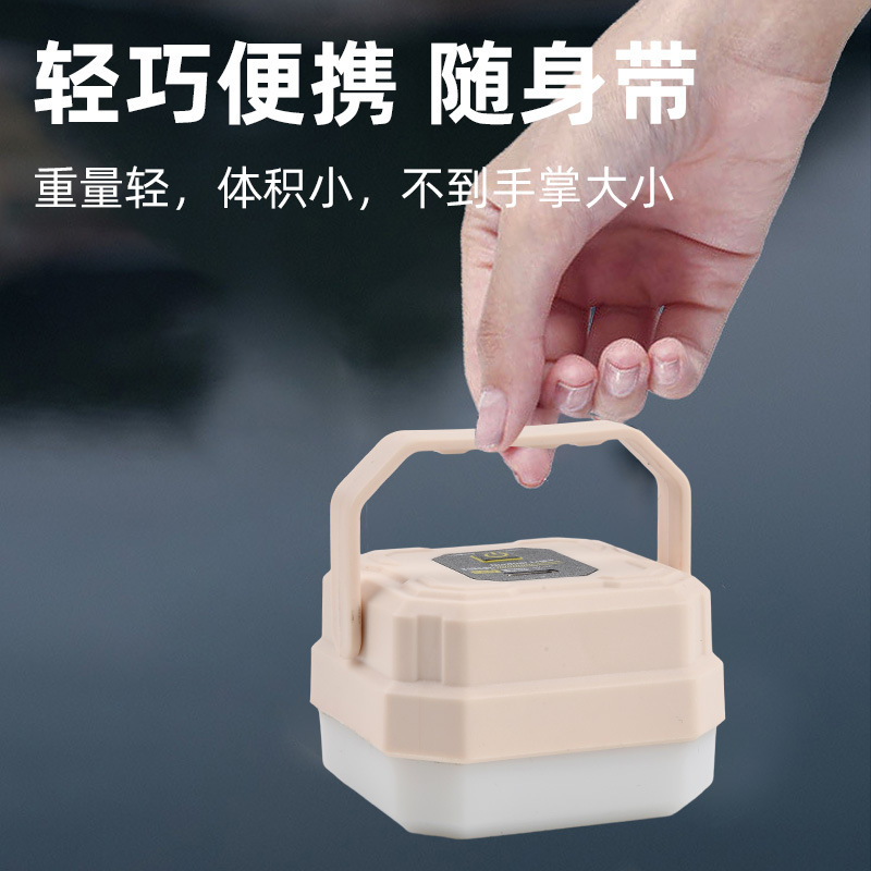 New outdoor camping lights, LED emergency lighting, USB charging tent lights, ambient lights, portable flashlights details Picture