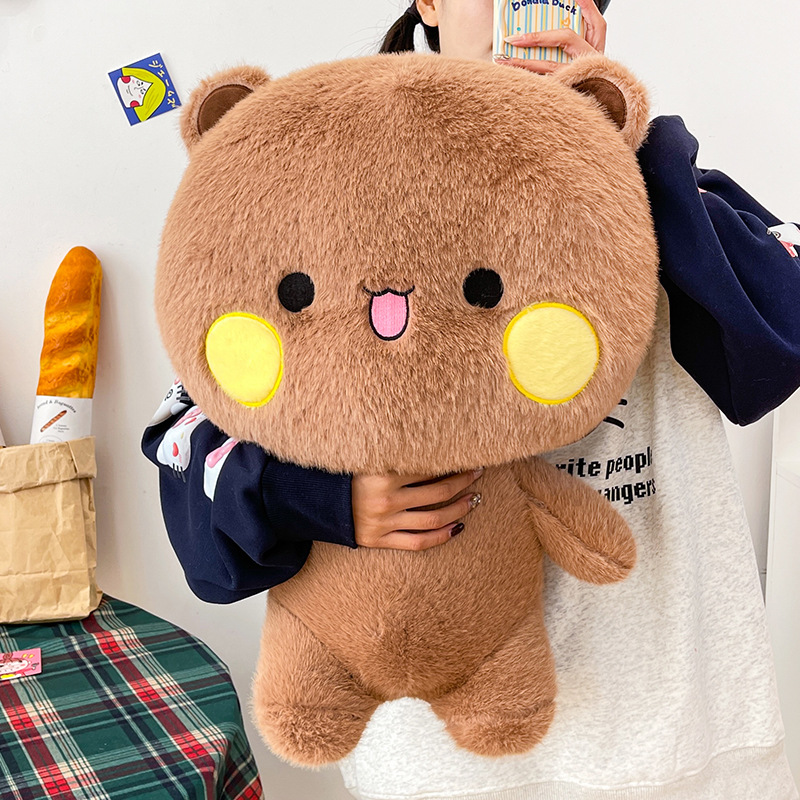 可爱毛绒玩具一二布布毛绒玩偶呆萌玩偶情侣娃娃公仔儿童生日礼物