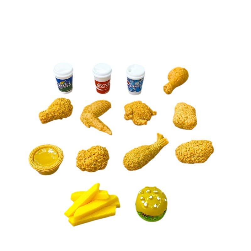 微缩食玩白底实物图