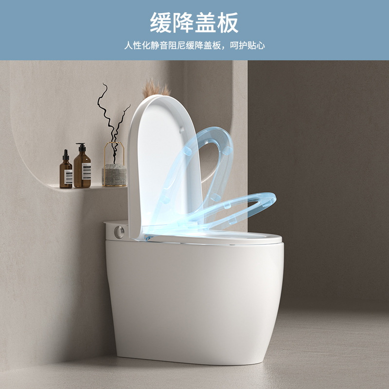 家用小户型马桶非智能无水压虹吸式坐便器防臭节水静音卫生间座厕细节图