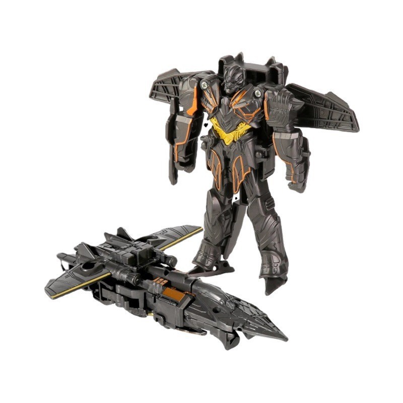 变形玩具汽车机器人非合金版金刚玩具擎天黄蜂3-4-6岁柱男孩模型白底实物图