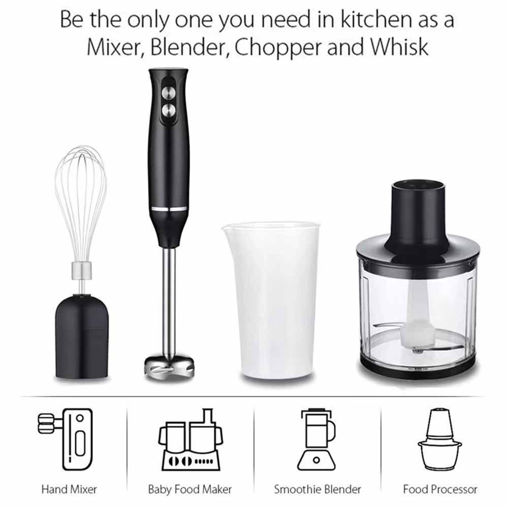 Foreign trade four-in-one mixer, multi-functional handheld mixer, egg beater, baby food mixer, electric Application Scenario