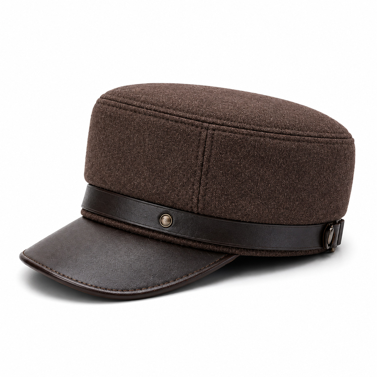 Lana boina otoño invierno hombres y mujeres inglés retro cortex gran cabeza circunferencia gran tamaño sombrero cálido transfronteriza comercio exterior personalizado Item Picture