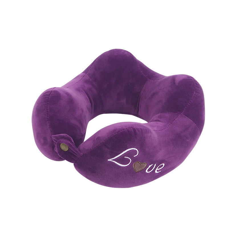 PP cotton hump U-shaped pillow, student and adult travel portable neck support pillow, office nap and midday rest pillow, cervical vertebrae Item Picture