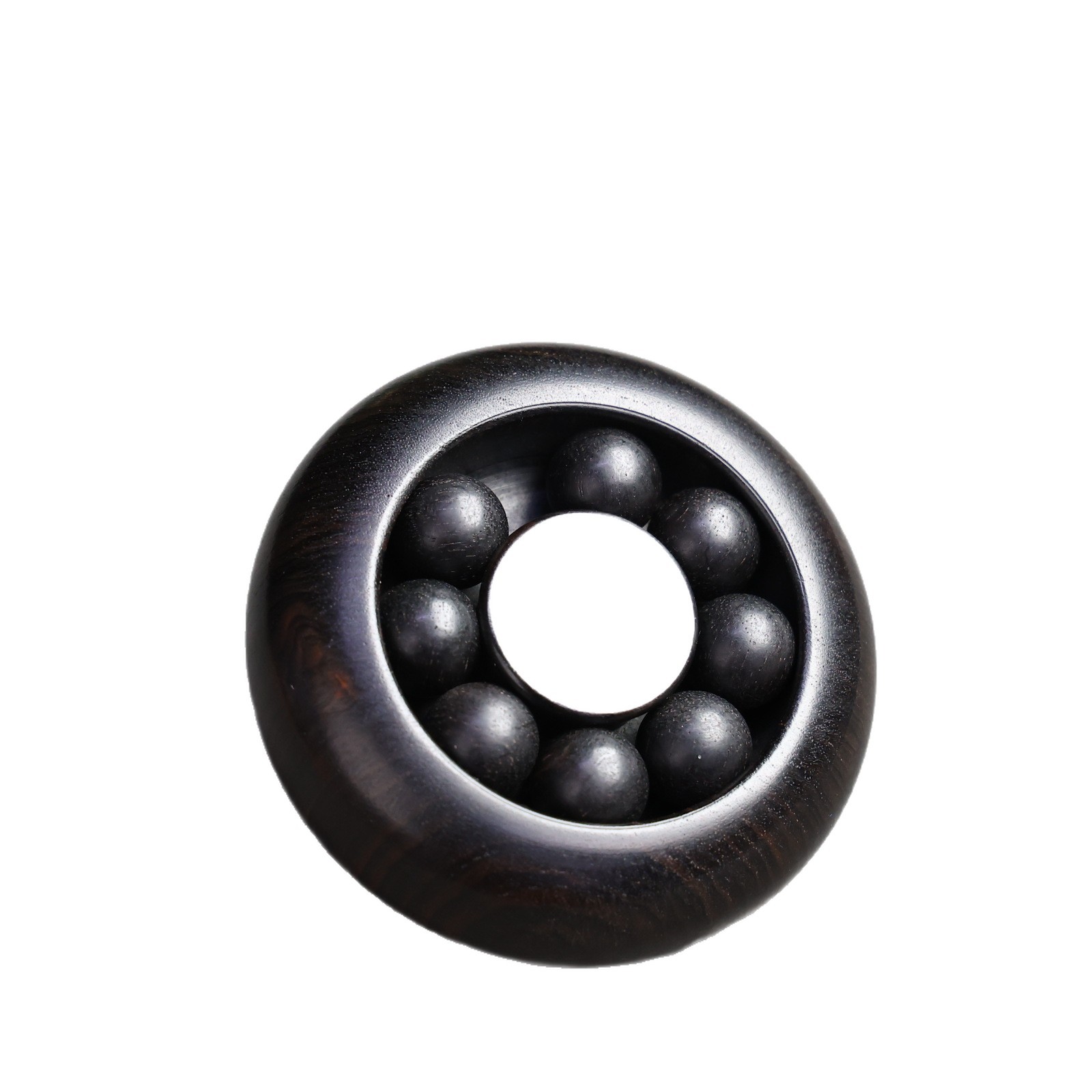 Factory direct sales of sandalwood wooden handball spinning handball pieces for hand exercise and stress relief Item Picture