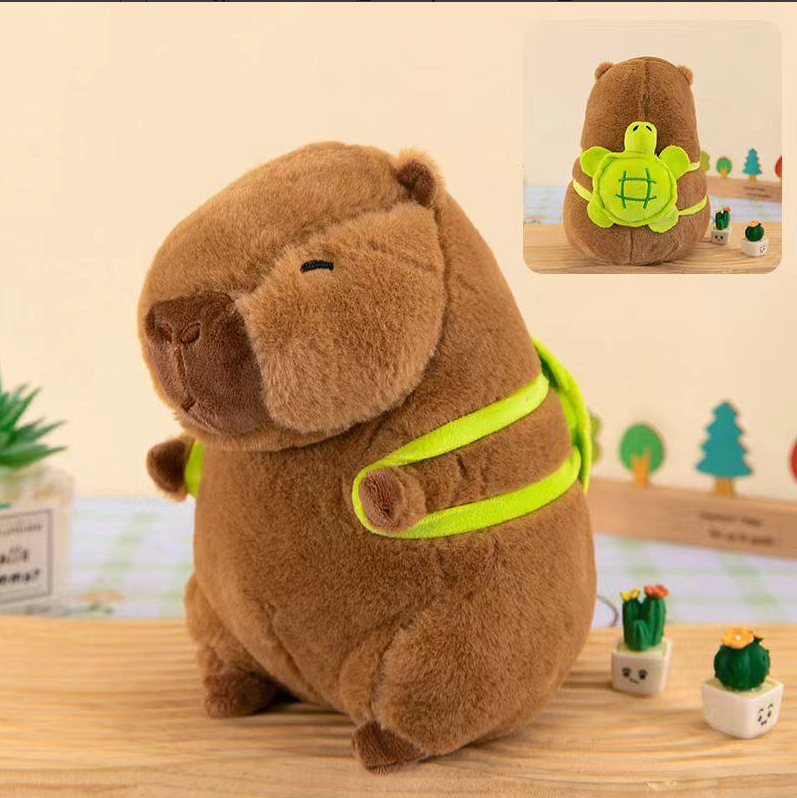 New capybara plush toy, Capibara doll, cross-border export premium 8-inch claw machine doll manufacturer wholesale Application Scenario