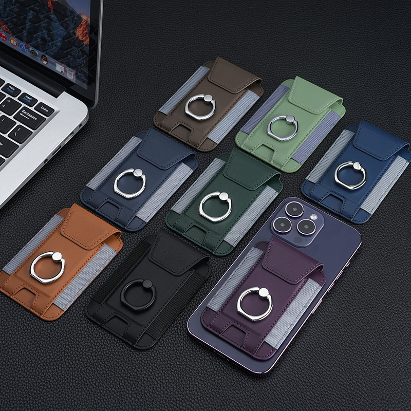 Applicable to iPhone15 magnetic card holder 14/12/13Magsafe ring holder for magnetic attraction of multiple card cases Application Scenario