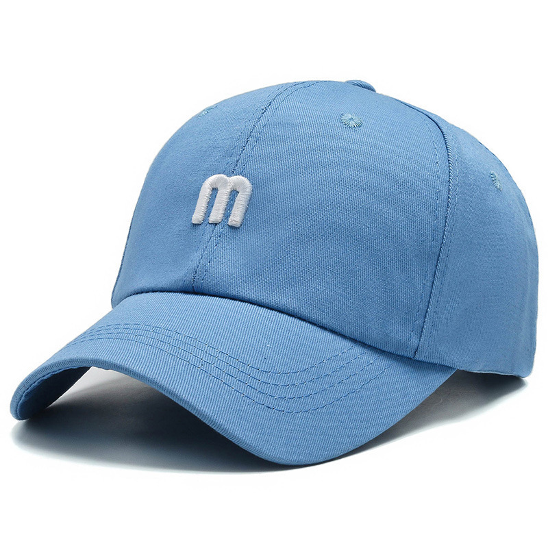 Cute student girls' baseball caps in spring and autumn, fashionable men's baseball caps, sun protection caps, simple and casual adult styles details Picture