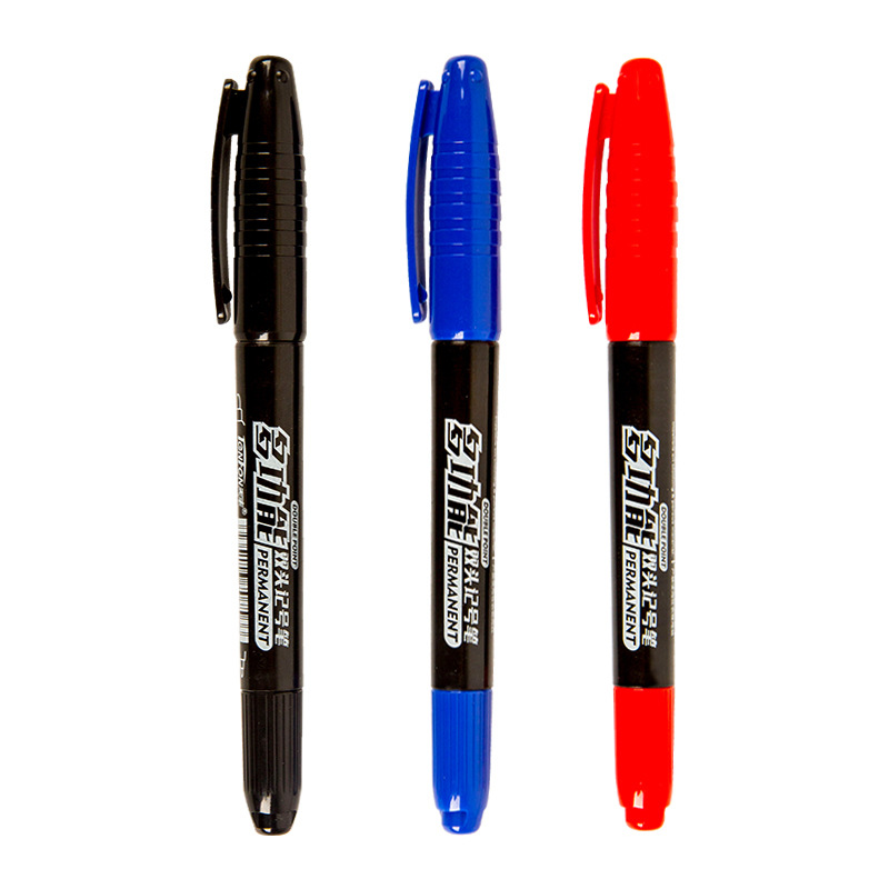 Factory direct supply of double-headed marker pens, oil-based markers, Tianfeng 1091 small marker pens Item Picture