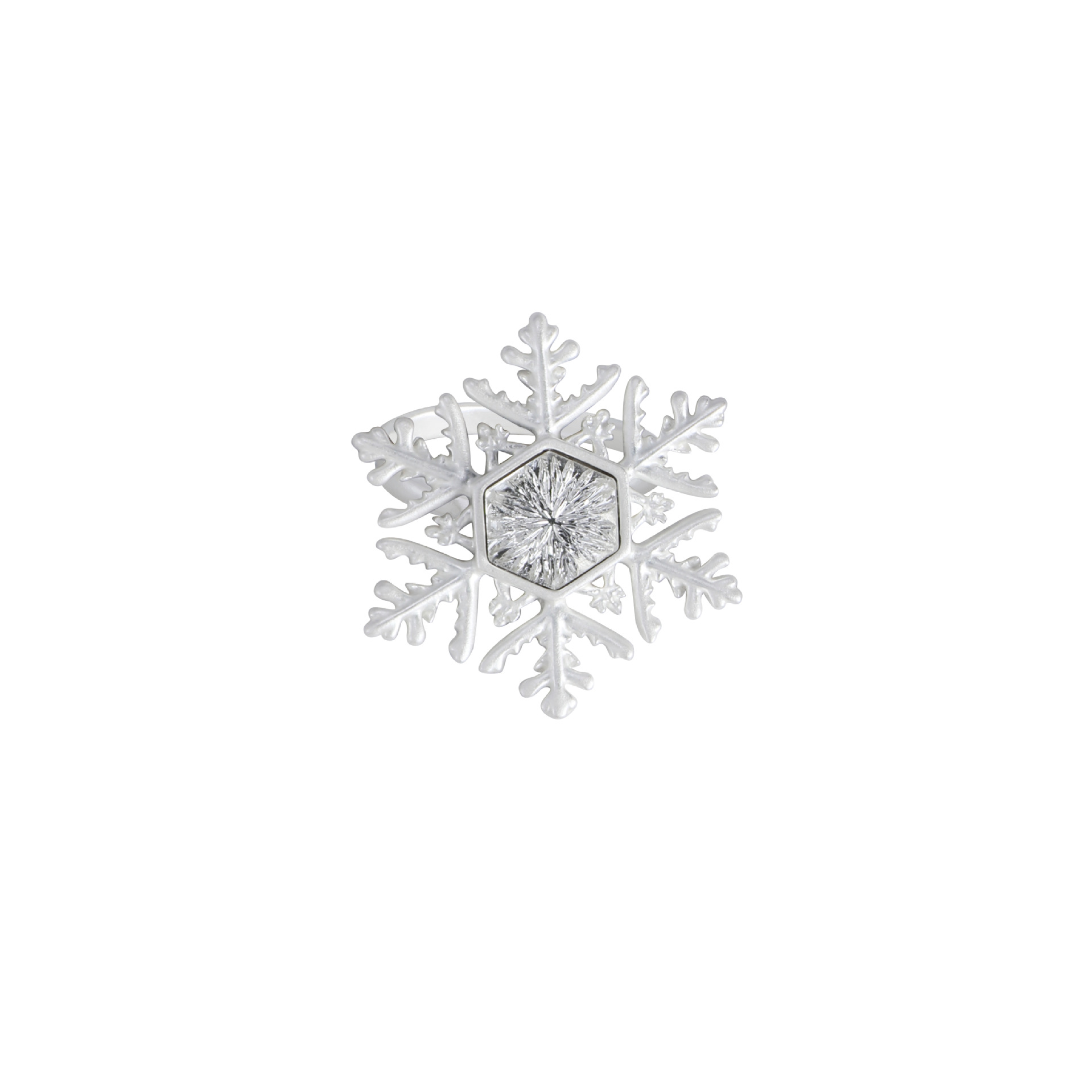 【 Customized 】 Pearl Snowflake Series Earrings for women, fashionable, simple and elegant, with a high-end feel Item Picture