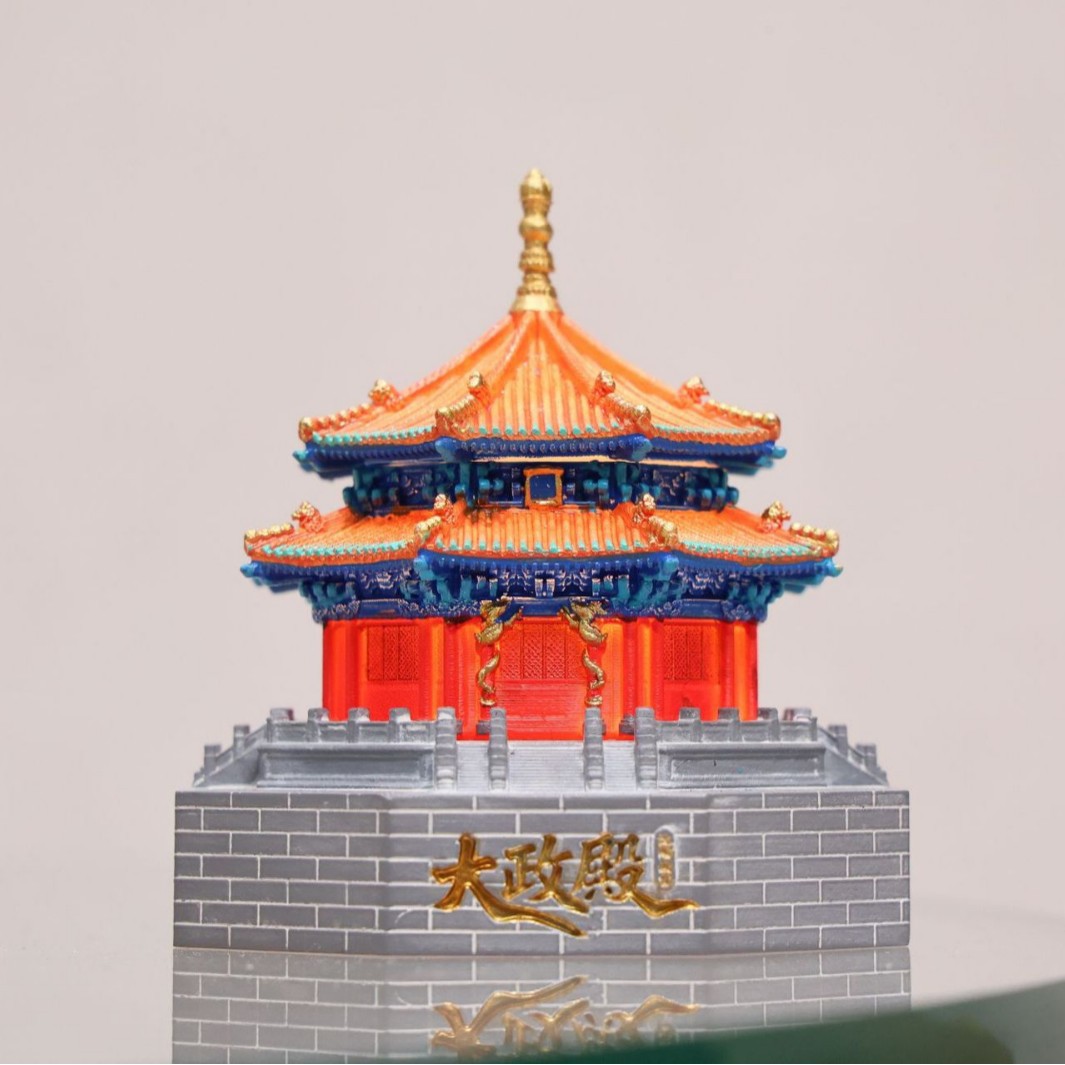 大政殿冰箱贴精致细节古风装饰厂家直供一件代发欢迎询价。