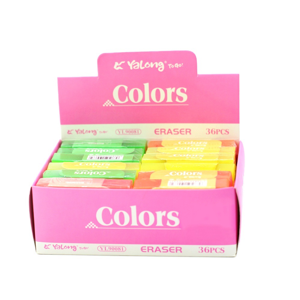 High-quality school stationery for foreign trade, cute PVC pencils and erasers details Picture