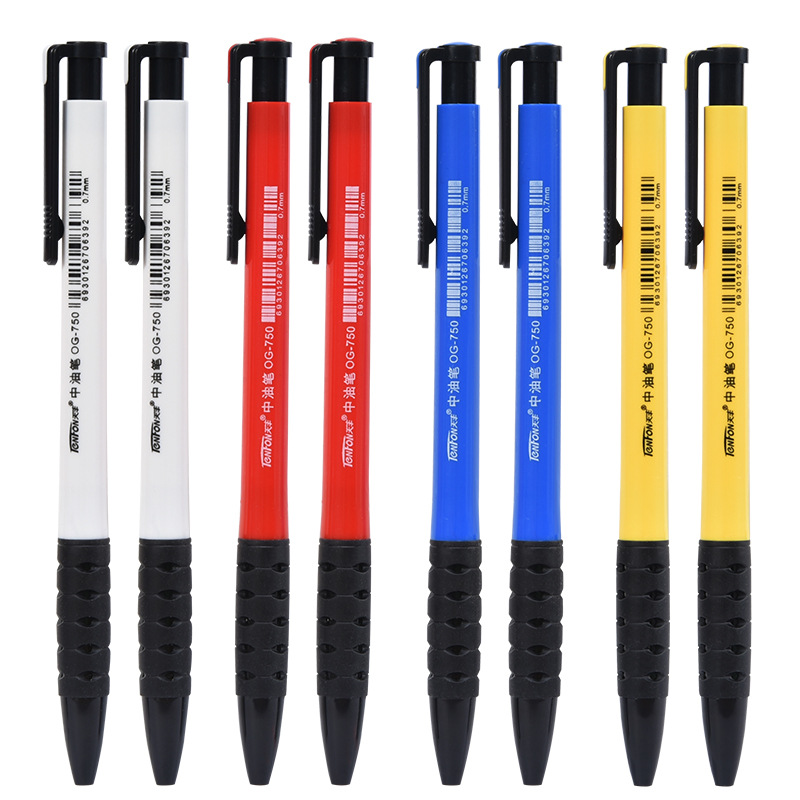 Tianfeng medium oil Pen for writing 750 office 0.7mm medium oil pen, 40 pieces per box, smooth writing Item Picture