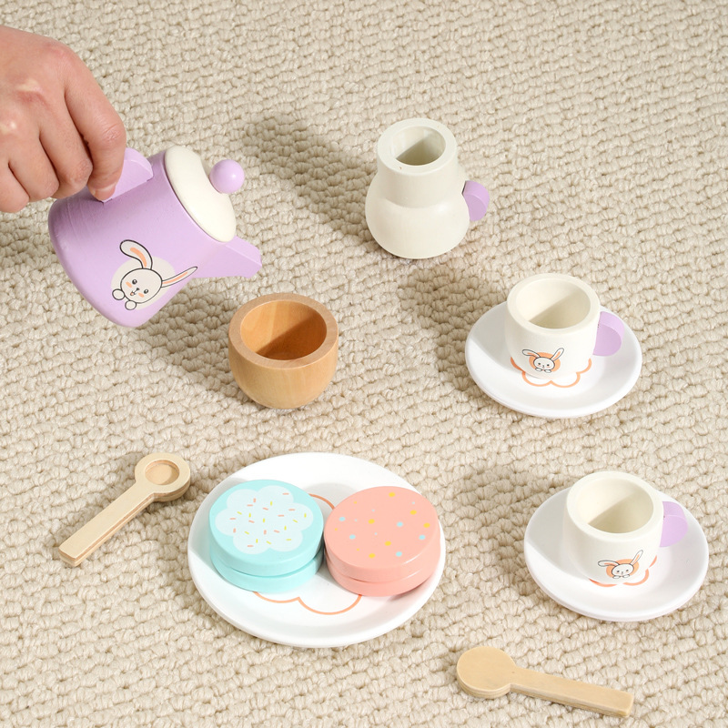 茶具/茶具套装/套装五福茶具/宫廷茶具/素烧细节图