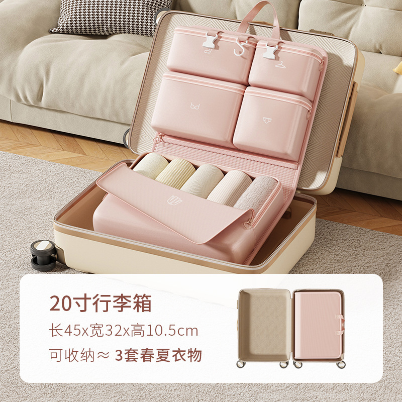 The new travel clothing storage bag, pantyhose bag, organizing and storage bag, a seven-in-one device, is an essential luggage tool for business trips details Picture
