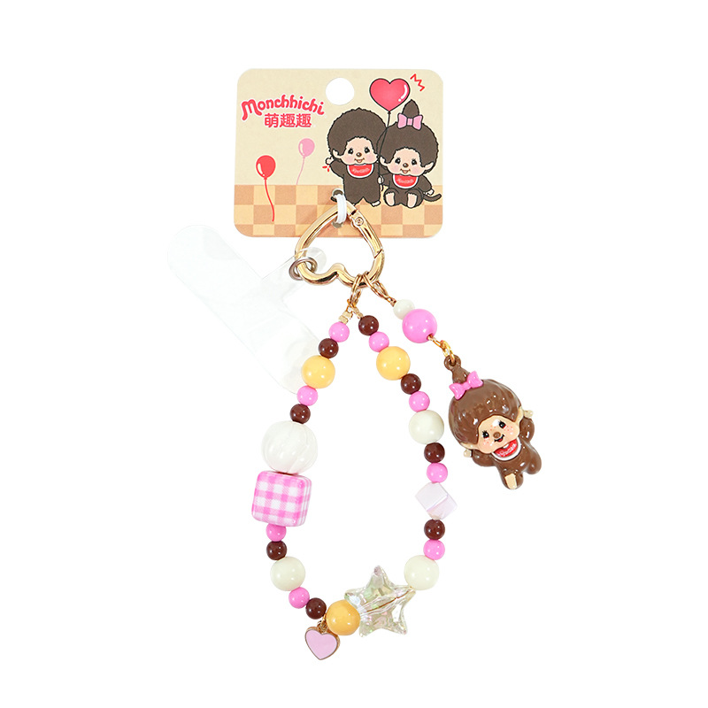 钥匙扣/卡通钥匙扣挂件/钥匙扣公仔挂件/发光闪光钥匙扣/流沙入油玩具白底实物图