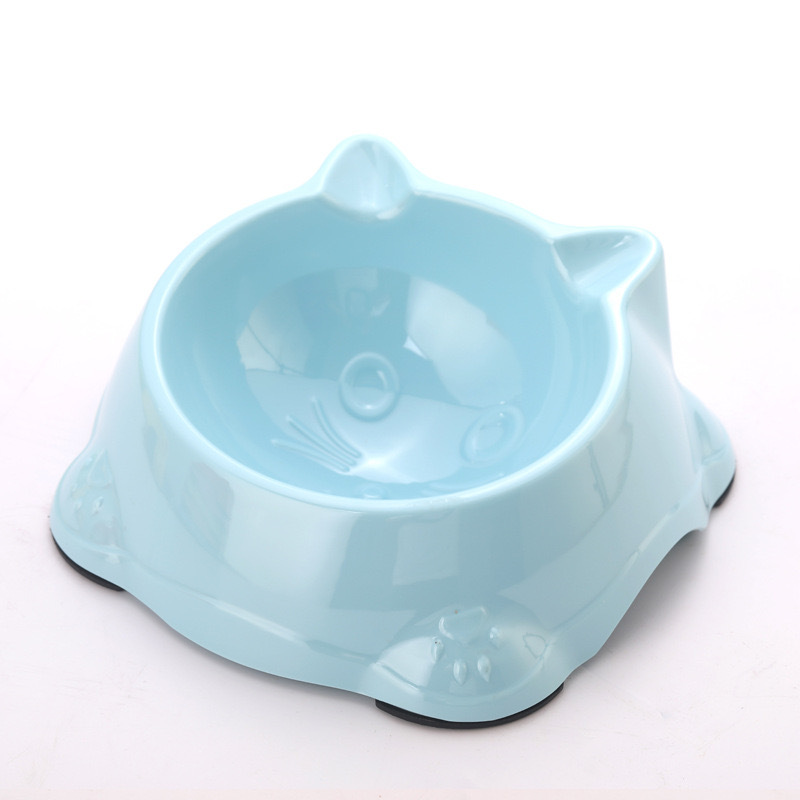 Green cat-shaped smart pet bowl, cat bowl, automatic feeding, pet feeding supplies Specification image