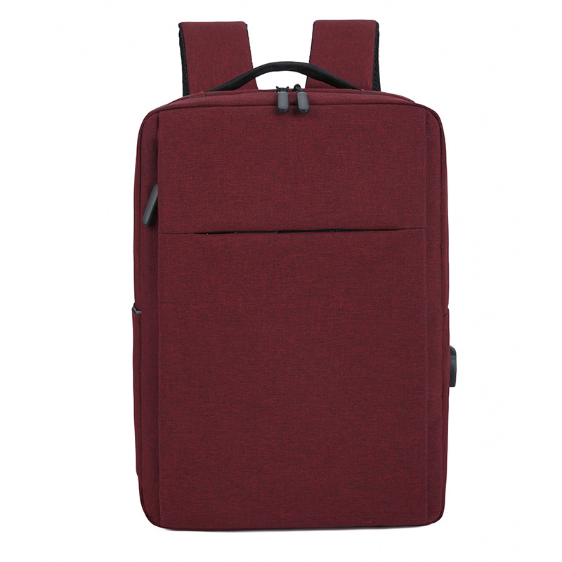 跨境大容量17寸双肩电脑包可定制高级感商务通勤旅行背包电脑包