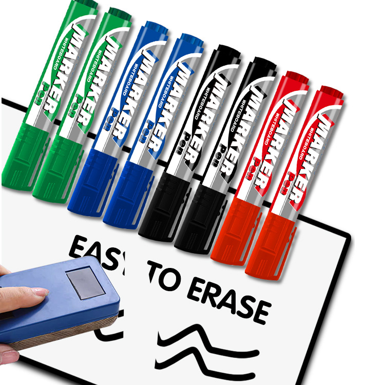 Yalong Cross-border Student Wholesale Quick-drying ink pens, office supplies, whiteboard pens, paint marker pen sets, Macado Item Picture