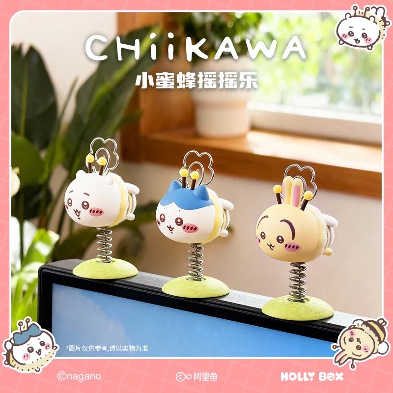Genuino langbo wangji ikawa chiikawa periférico pequeña abeja rocker serie de juguetes caja ciega Specification image