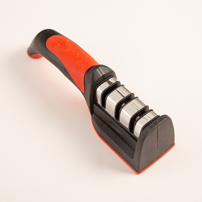 家用5秒快速磨刀神器磨菜刀厨房金刚石多用途手持三段工具磨刀机