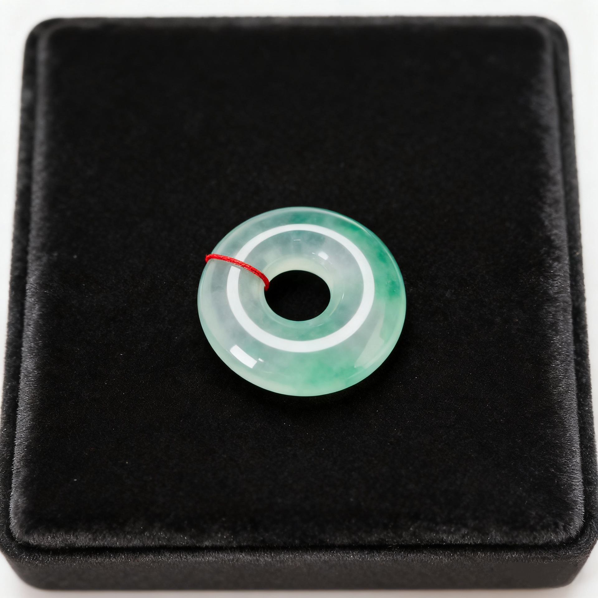 非洲翠平安扣吊坠公主扣玉坠挂件手工diy材料珠宝饰品配件批发