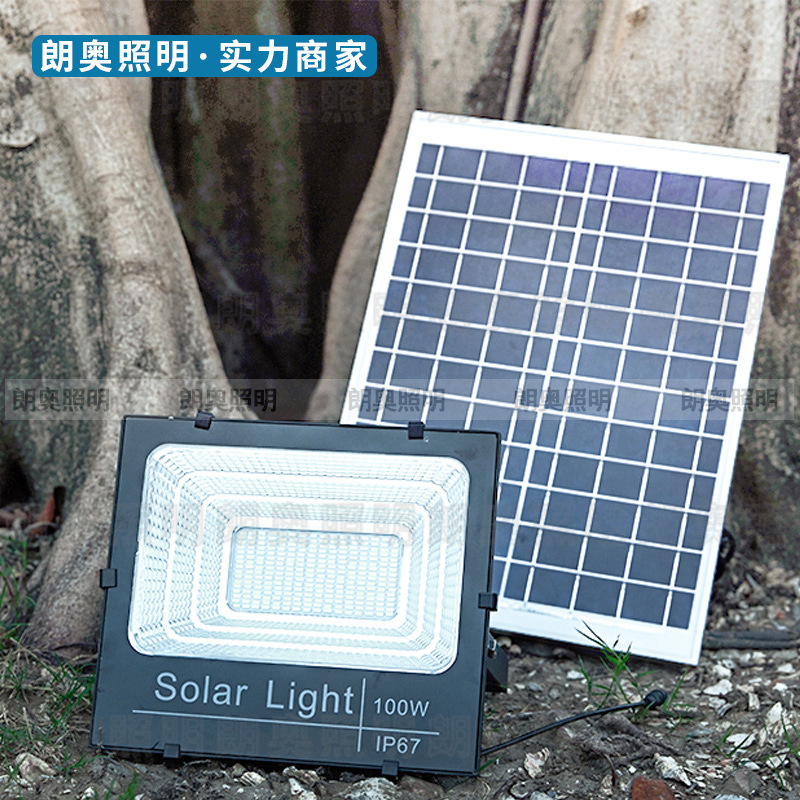 Outdoor lighting fixtures, solar lamps, household garden lamps, LED outdoor floodlights, cross-border new rural project lamps Application Scenario