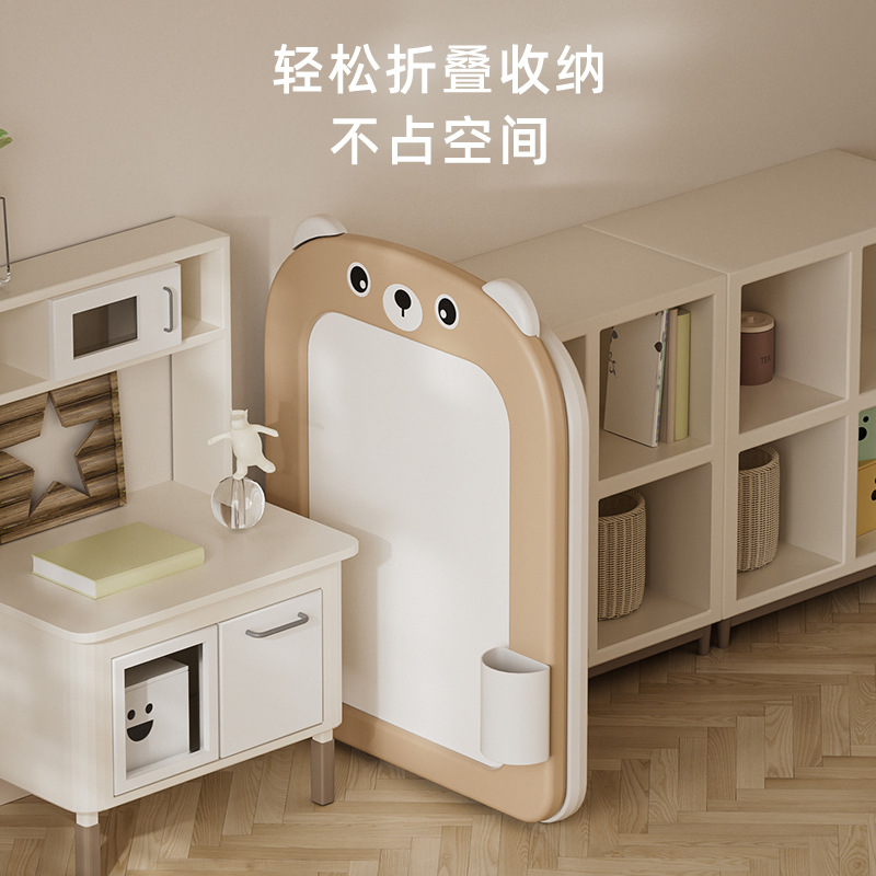 Le Ying Fang children's drawing board, magnetic graffiti board, stand type, home drawing, multi-functional toy, small blackboard, writing board Specification image