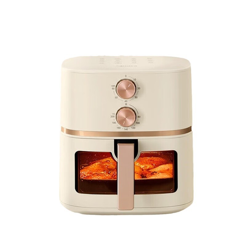 The official flagship store of the new smart, large-capacity, visible, oil-free and multi-functional air fryer for home use