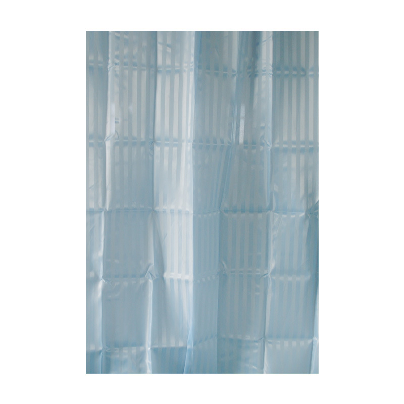 浴帘/浴帘隔断帘/气泡膜/洗手间防水布/跨境白底实物图
