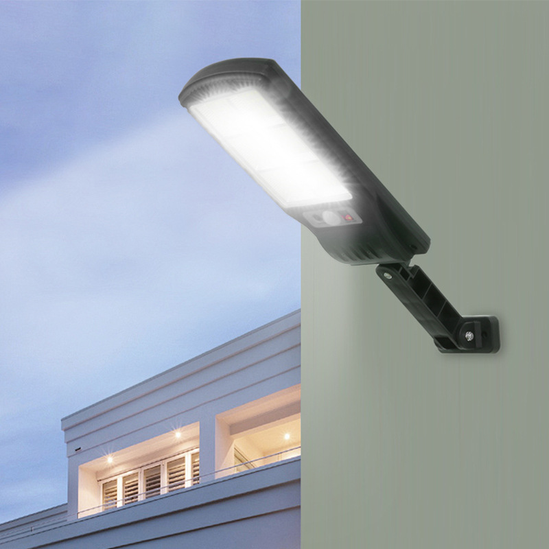 Outdoor solar road lighting street lamps, human-sensing garden light strips, remote control LED wall lamps, waterproof garden lamps Application Scenario