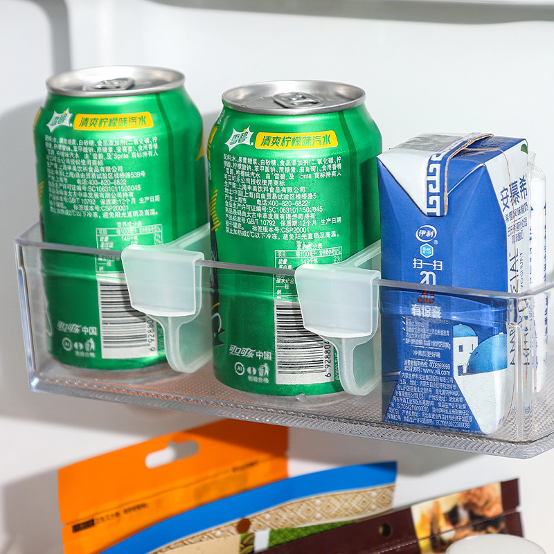 Refrigerator partition, household storage and organization partition, snap-on adjustable refrigerator partition, multi-functional partition Specification image