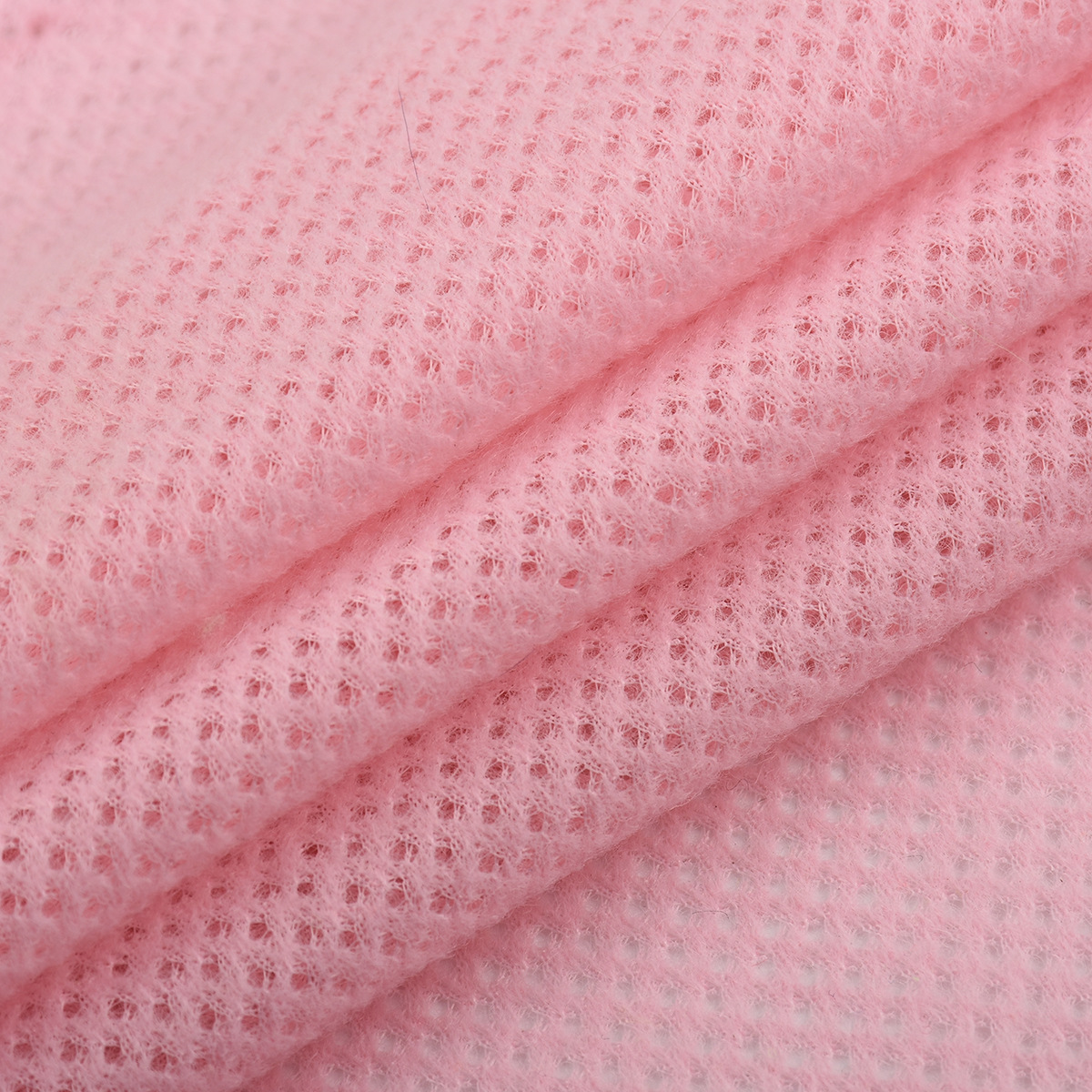 厂家现货满天星网布拉毛抓毛鸟眼布箱包手袋鞋材服装面料网眼布