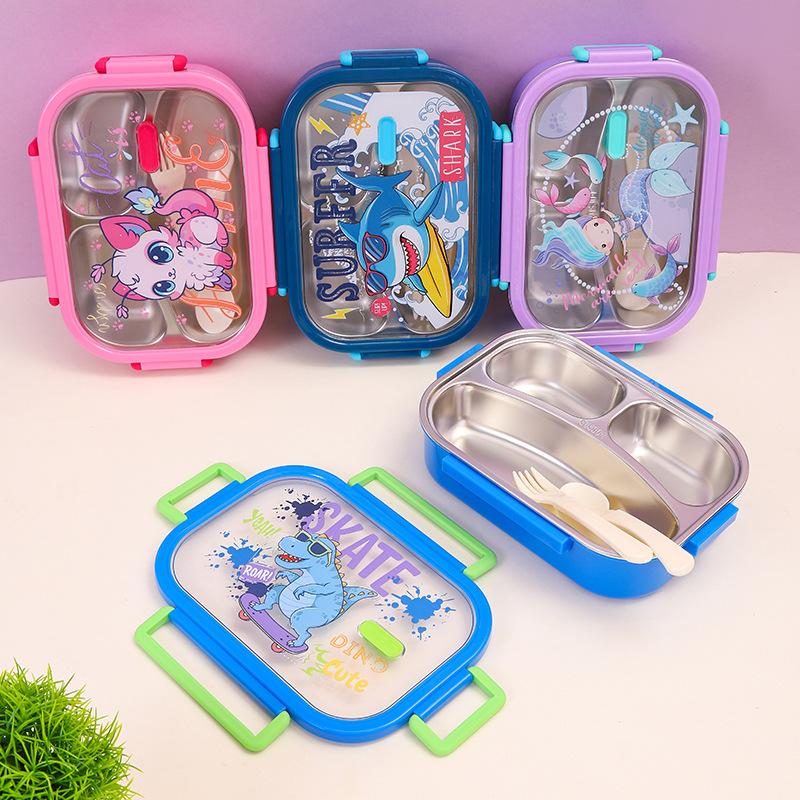 饭盒/211饭盒/玻璃饭盒/开学季/抽真空玻璃餐盒产品图