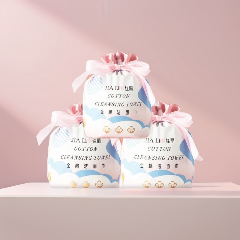 加厚一次性洗脸巾孕婴儿擦脸巾美容院干湿两用卸妆洁面巾厂家批发产品图