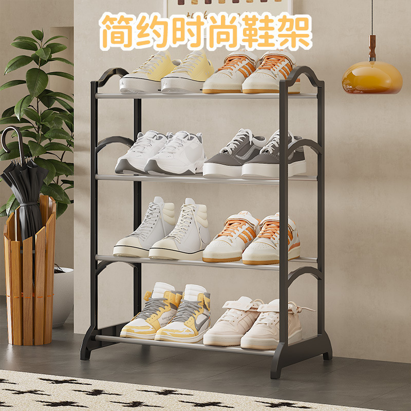 简易鞋架学生宿舍家用客厅阳台鞋子收纳架多功能置物架子外贸出口批发简易置物架