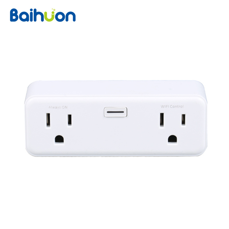 مقابس التحكم عن بعد من طراز Wefi WiFi WiFi عبر الحدود SMART Plug، وهو قابس ذكي للكتابة على الجدران details Picture