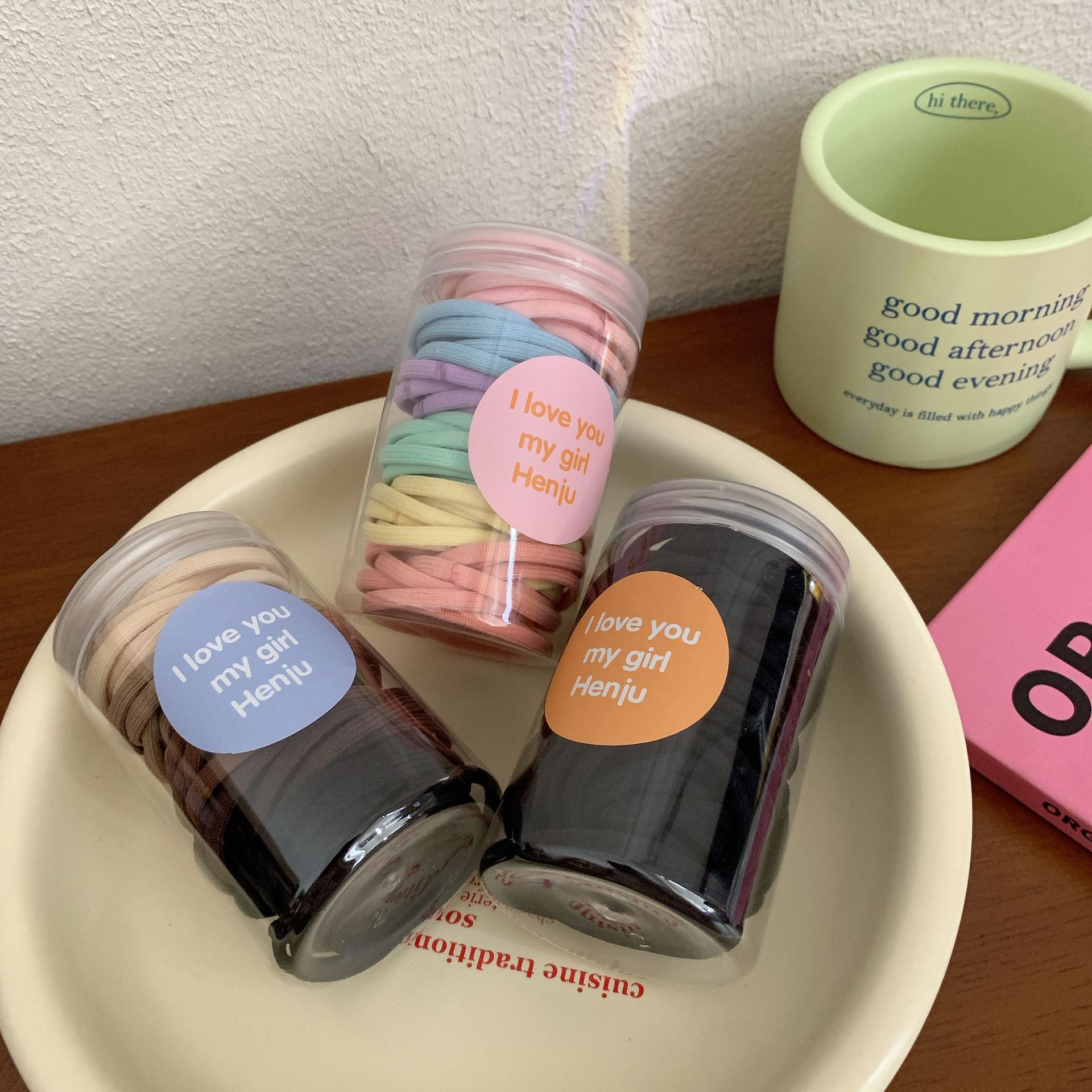 New children's hair accessories from South Korea: high-elasticity, thickened, non-damaging to hair, girls' hair ties, hair bands, and headwear for women Application Scenario