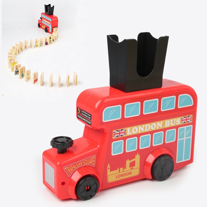 多米诺/多米诺玩具/多米诺骨牌/小汽车玩具/多米诺积木火车细节图