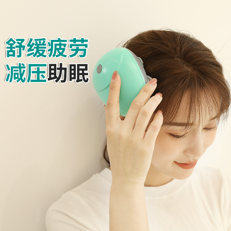 Mini head massager, rechargeable pet massage instrument, electric scalp dragon, electric claw hand multi-functional kneading and physiotherapy device details Picture