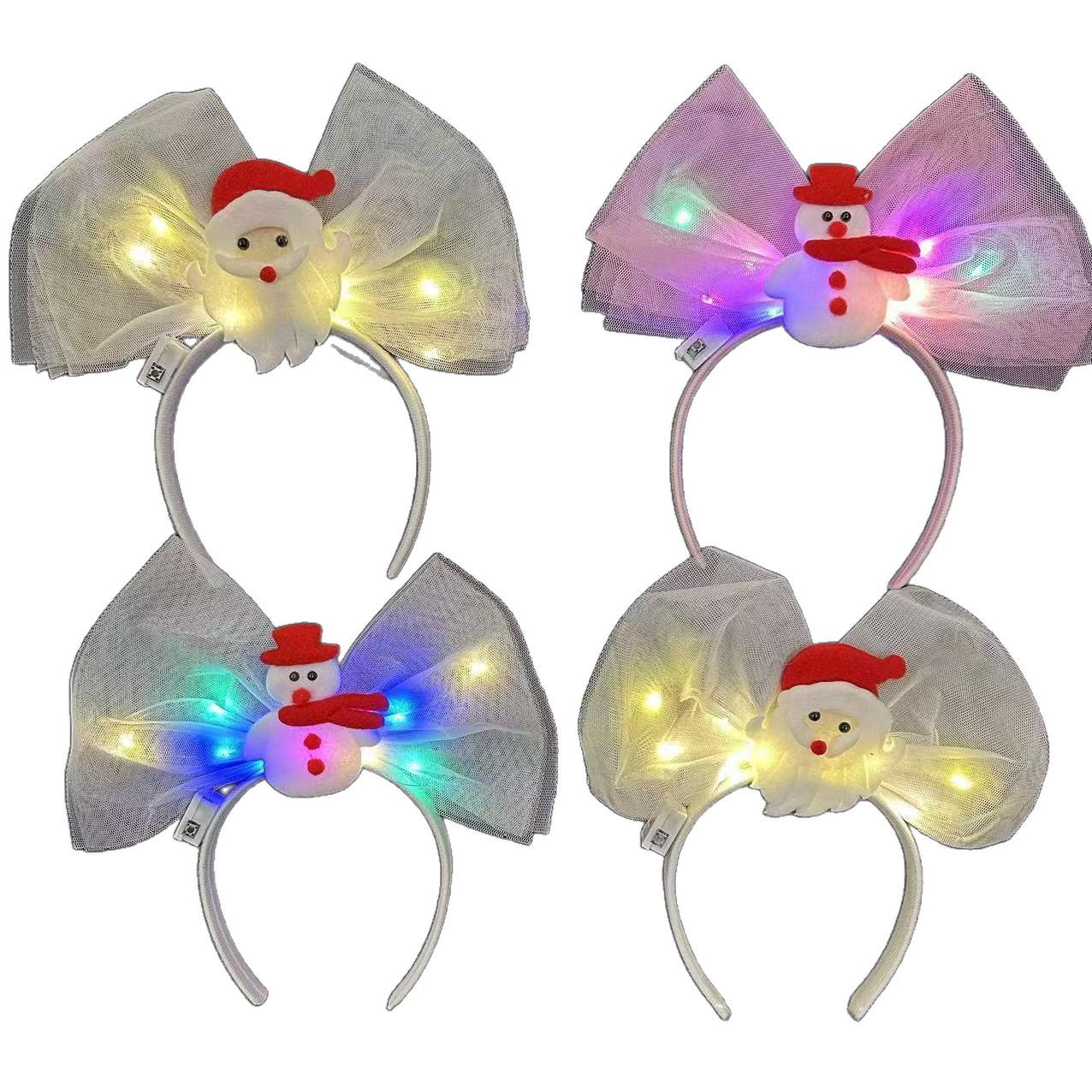 派对头箍/发箍/头饰/搞怪发箍/纯色框发箍白底实物图