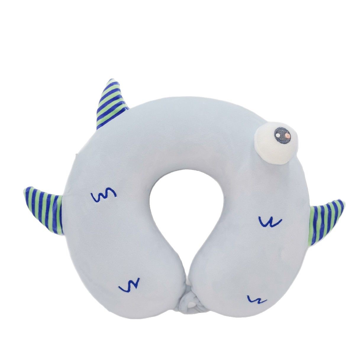 Memory foam U-shaped neck pillow, car travel, business trip, cervical pillow, slow rebound, office cartoon nap pillow Item Picture