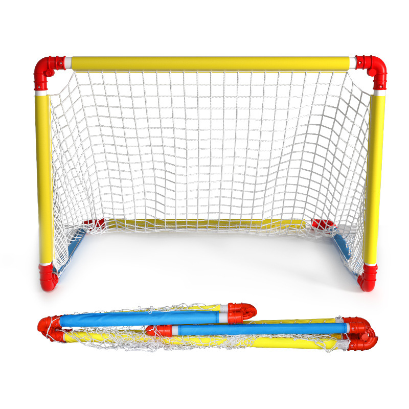 Folding football doors, children's football playing toys, portable gantry frames, kindergarten outdoor sports, early education, parent-child wholesale Item Picture